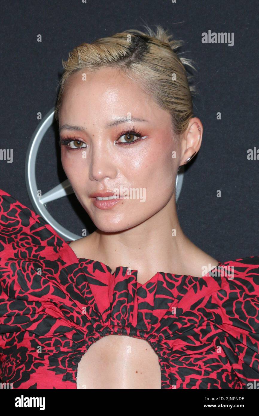 Long Beach, CA. 12th Aug, 2022. Pom Klementieff at arrivals for Grand Opening of Mercedes-Benz Classic Center, 3860 N Lakewood Blvd, Long Beach, CA August 12, 2022. Credit: Priscilla Grant/Everett Collection/Alamy Live News Stock Photo