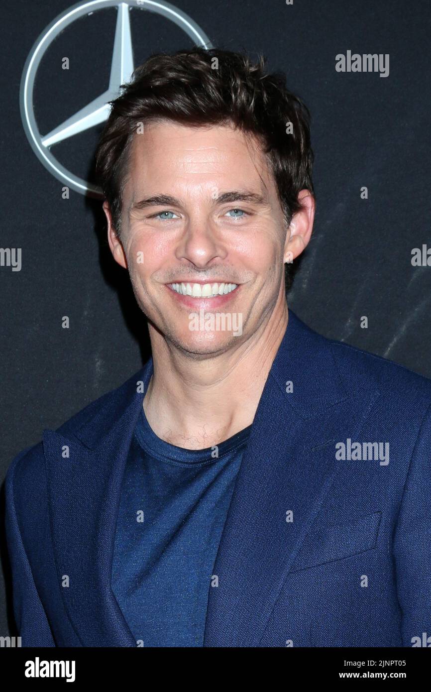 August 12, 2022, Long Beach, CA, USA: LOS ANGELES - AUG 12:  James Marsden at the Grand Opening of Mercedes-Benz Classic Center at Mercedes-Benz Classic Center on August 12, 2022 in Long Beach, CA (Credit Image: © Kay Blake/ZUMA Press Wire) Stock Photo