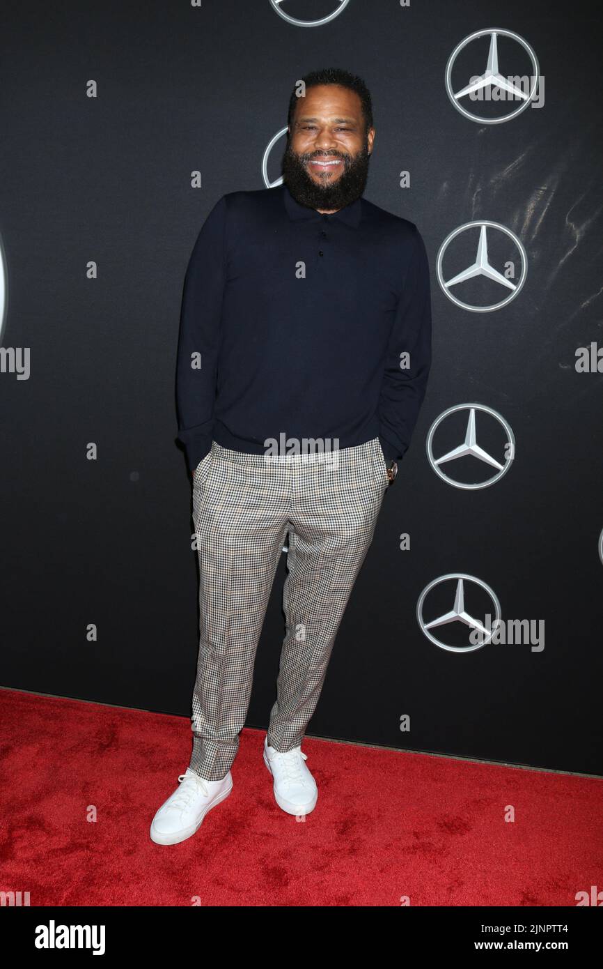 August 12, 2022, Long Beach, CA, USA: LOS ANGELES - AUG 12:  Anthony Anderson at the Grand Opening of Mercedes-Benz Classic Center at Mercedes-Benz Classic Center on August 12, 2022 in Long Beach, CA (Credit Image: © Kay Blake/ZUMA Press Wire) Stock Photo