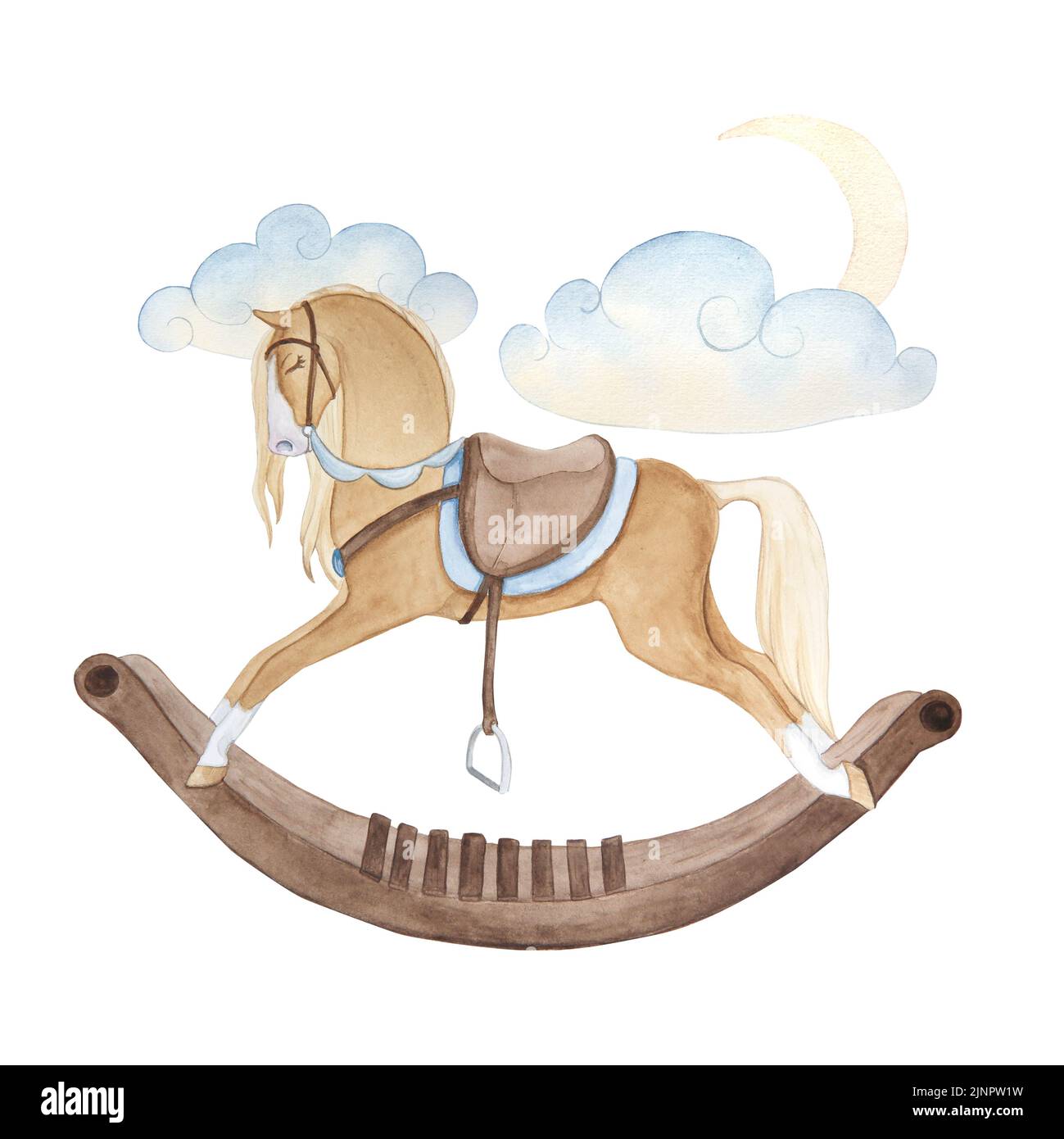 Cute rocking horse top
