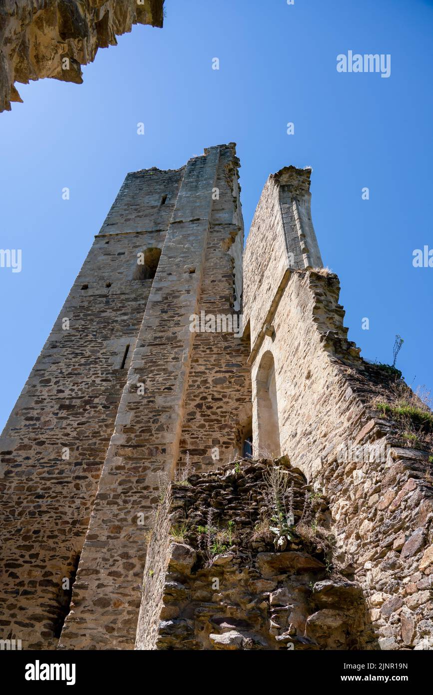 magnificent Chalucet Castle, Limoges France Stock Photo Alamy