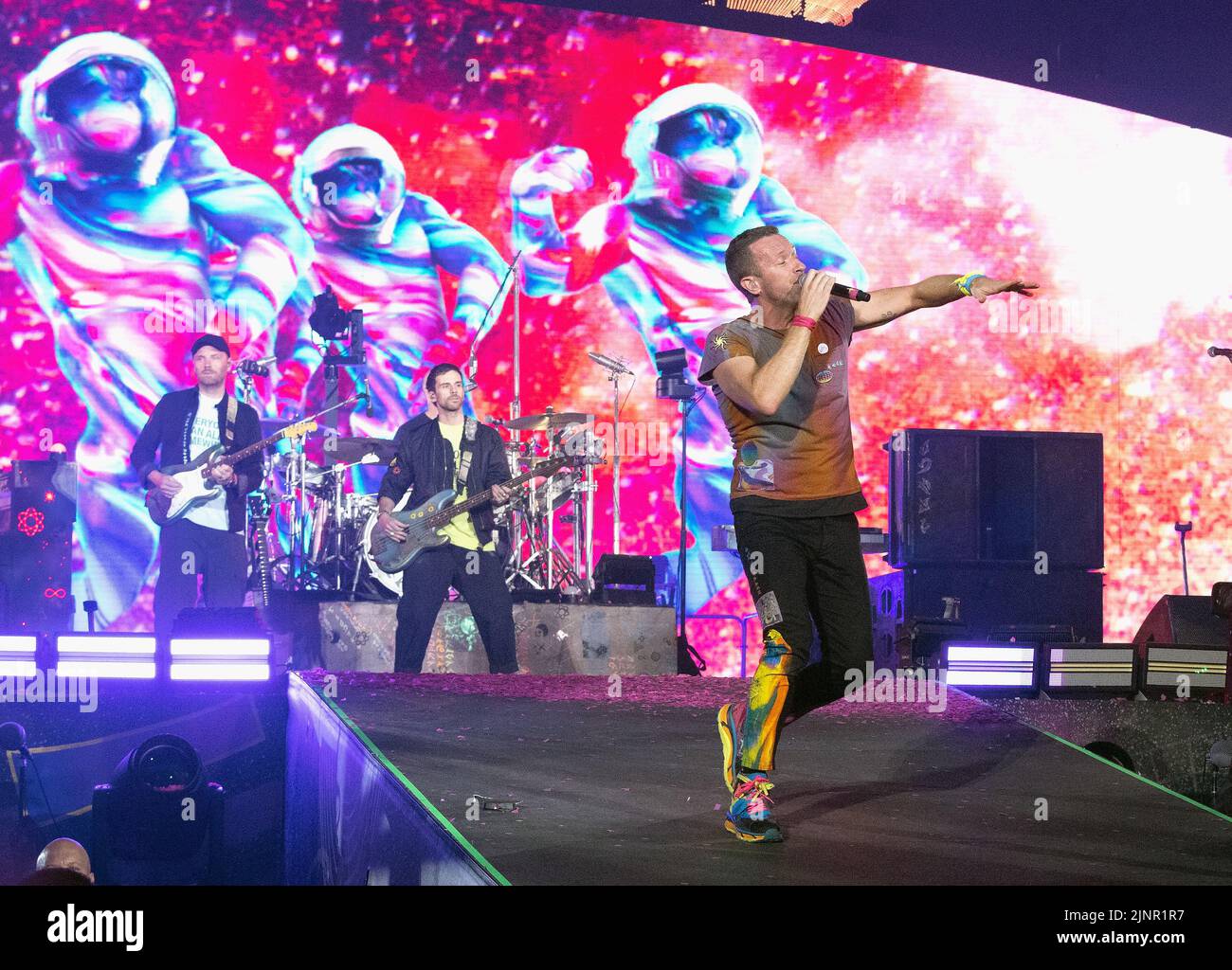 Coldplay Band Performance - Year 2022