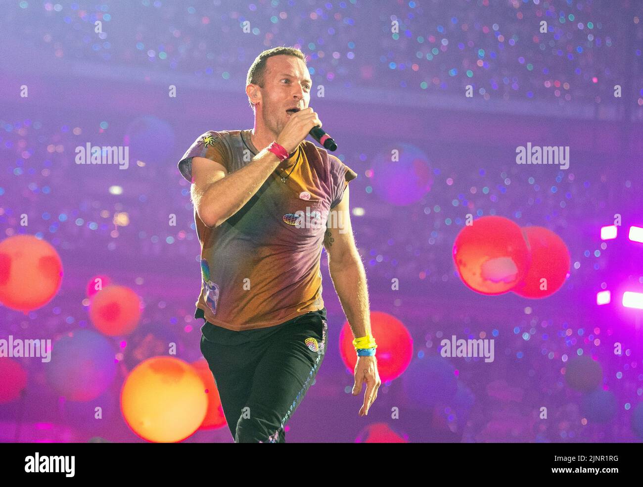 Coldplay Band Members Performing Live in 2022