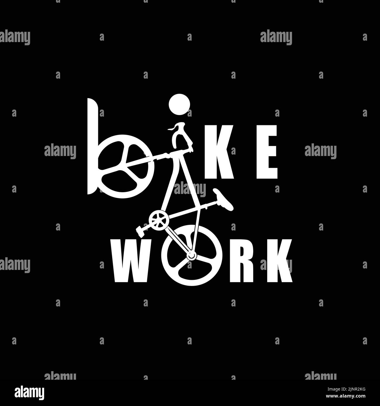 Bike Logo Icon Vector, vehicle for sports, racing, casual, downhill