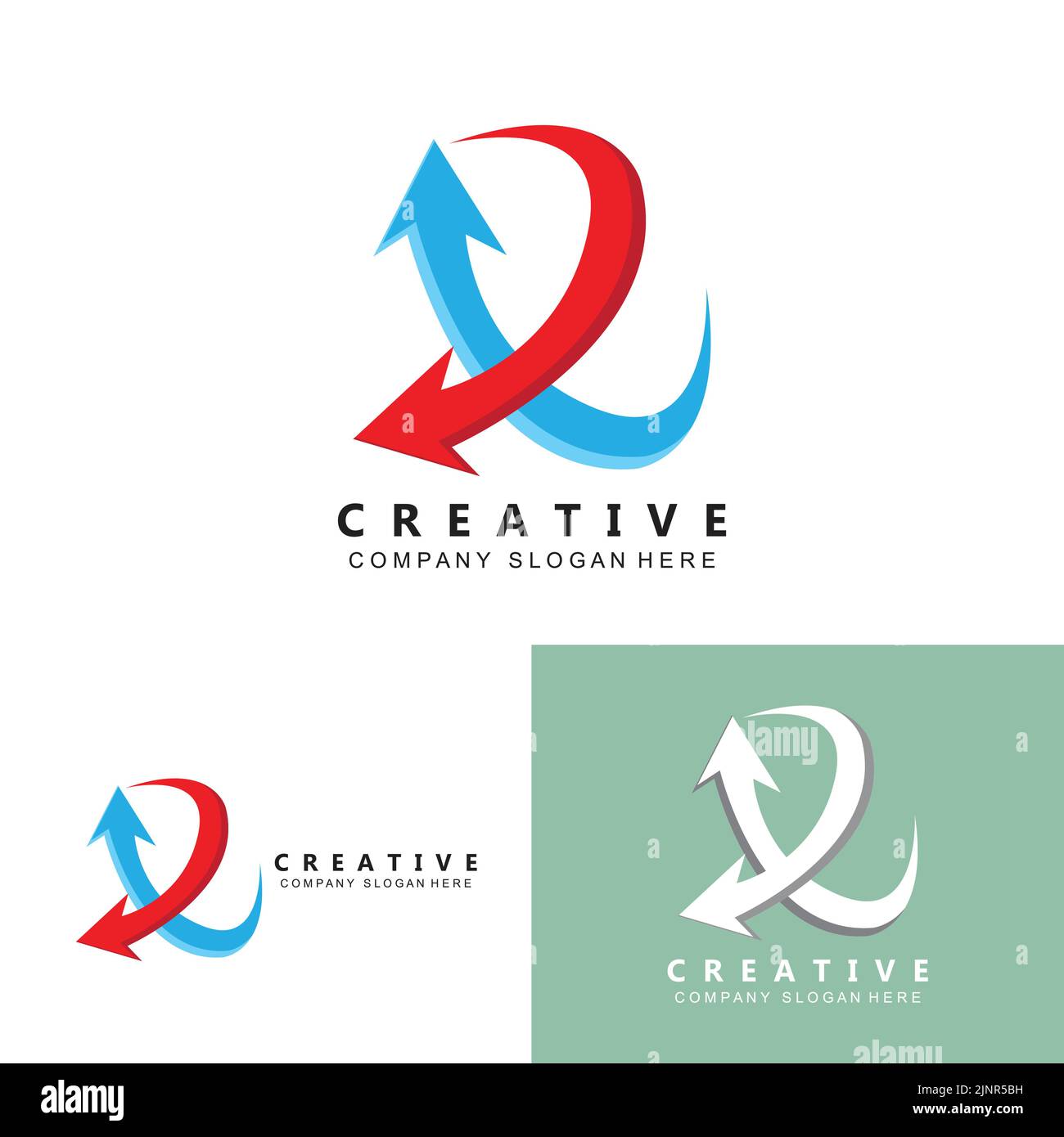 Triangle logo vector icon circular hi-res stock photography and images ...