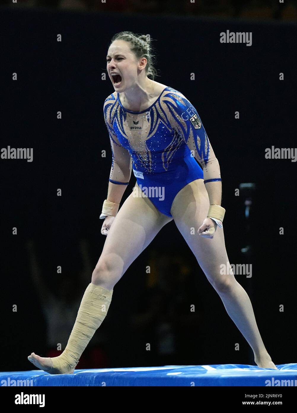 Munich, Germany. 13th Aug, 2022. European Championships, gymnastics