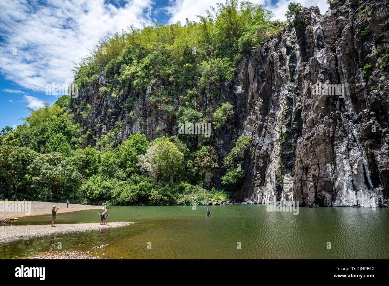 Niagara Falls, Sainte Marie, Réunion Island, France Stock Photo Alamy