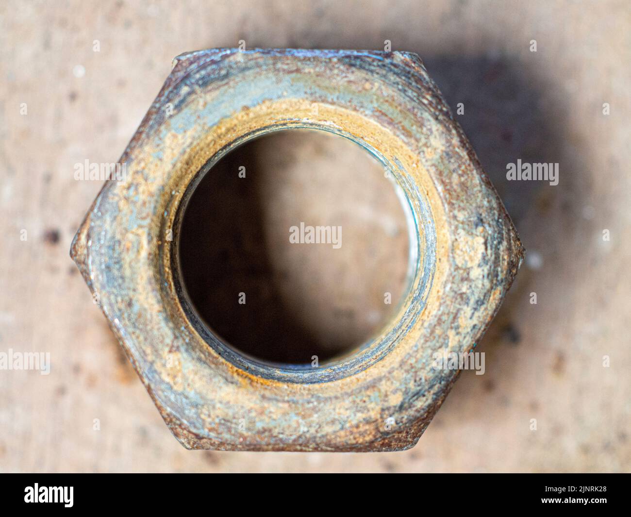 old rusted nut. Texture or coating for graphic design Stock Photo Alamy