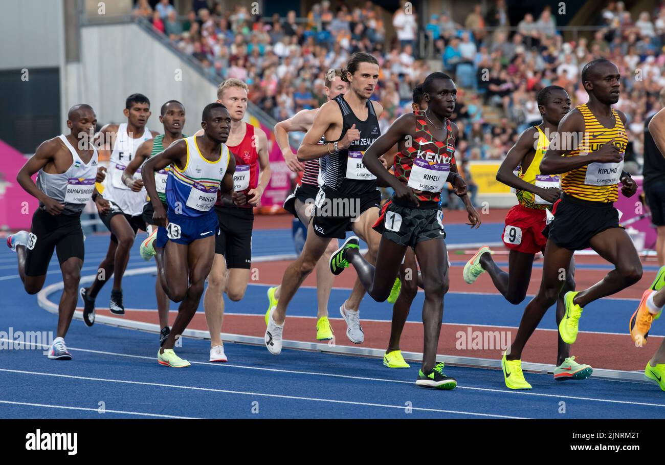 Nicholas Kipkorir Kimeli of Kenya competing in the men’s 5000m final