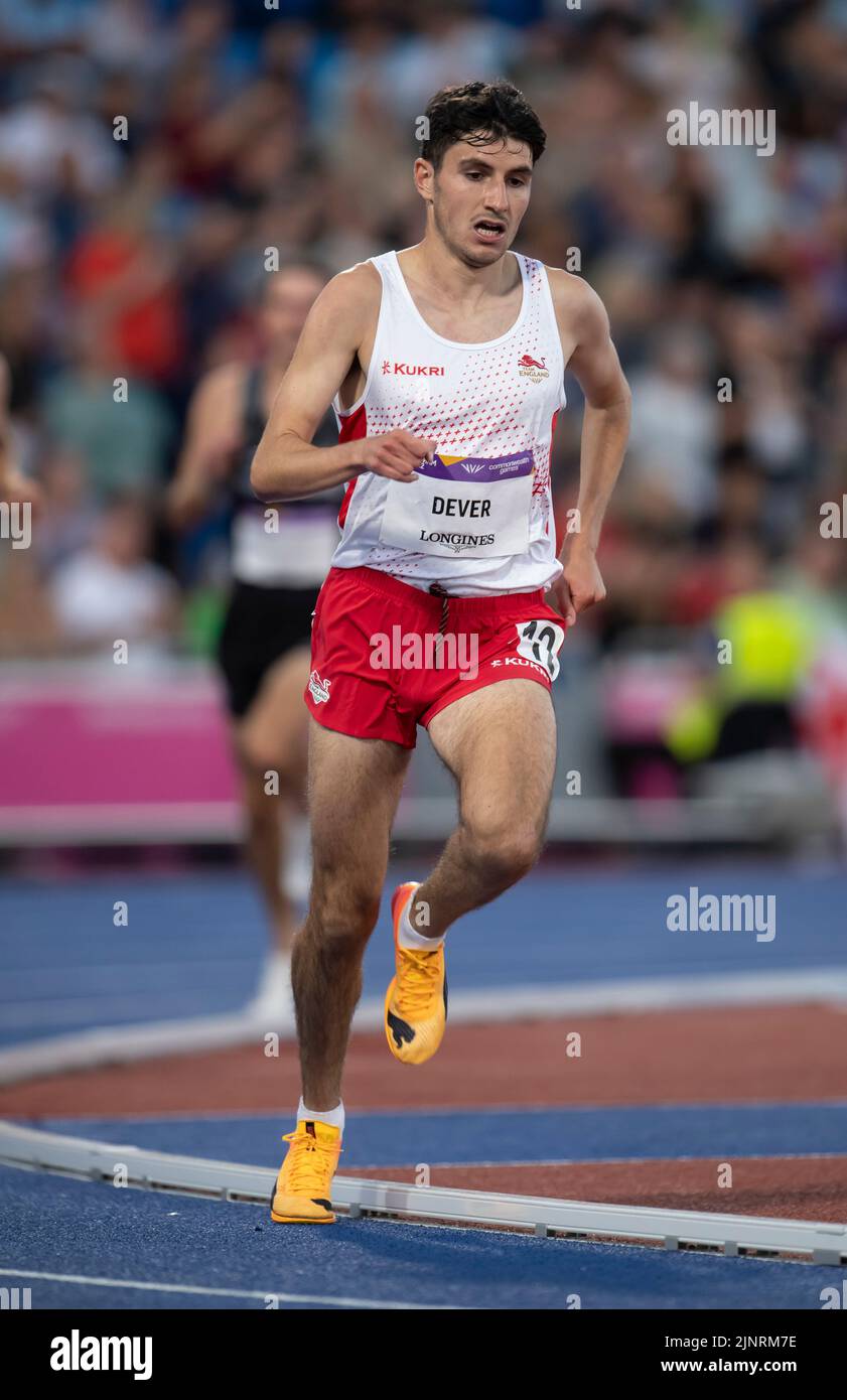 Patrick Dever of England competing in the men’s 5000m final start at ...