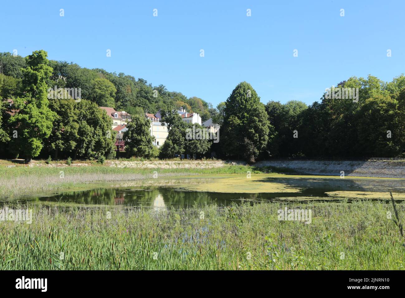 Les étangs de Corot. Ville d'Avray. Haut-de-Seine. Ile-de-France. France. Europe. Stock Photo