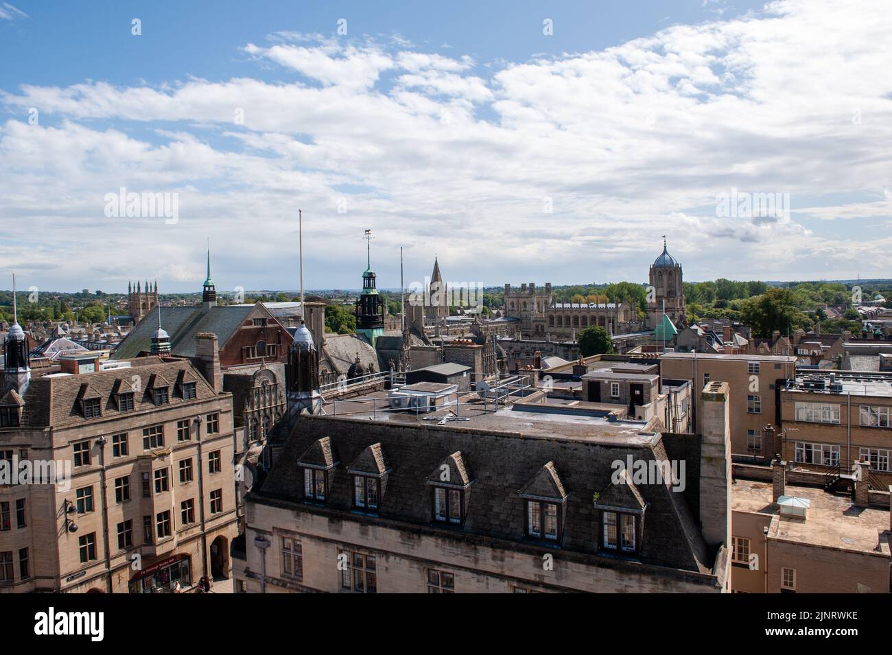 Rooftops of oxford hi-res stock photography and images - Alamy