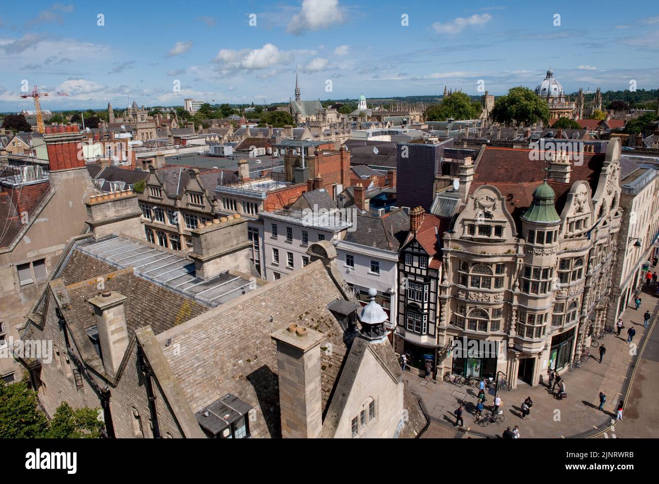 Oxford rooftops hi-res stock photography and images - Alamy