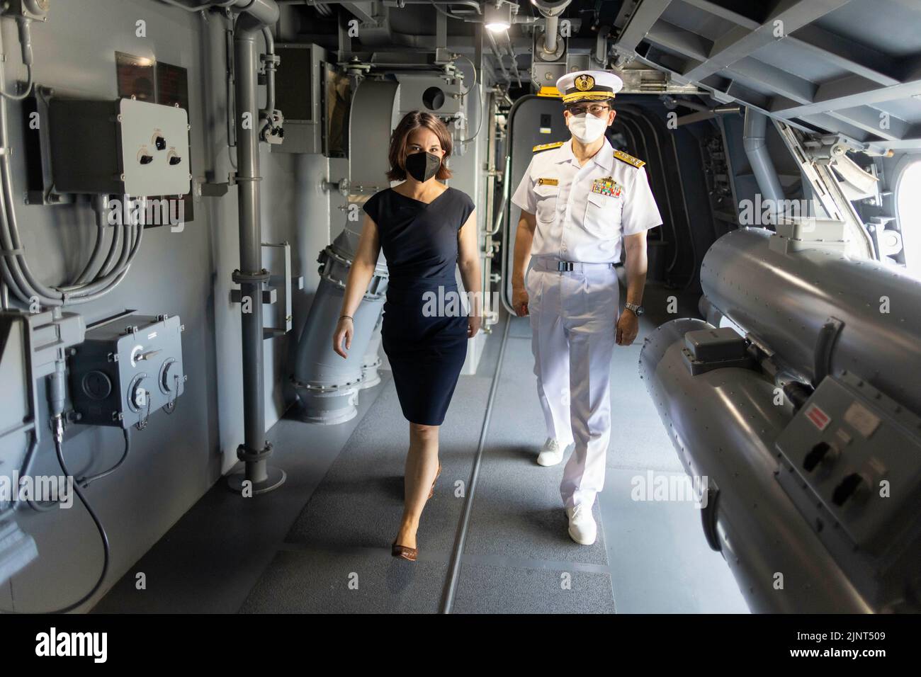 Yokosuka, Japan. 11th July, 2022. Annalena Baerbock (Alliance 90/The