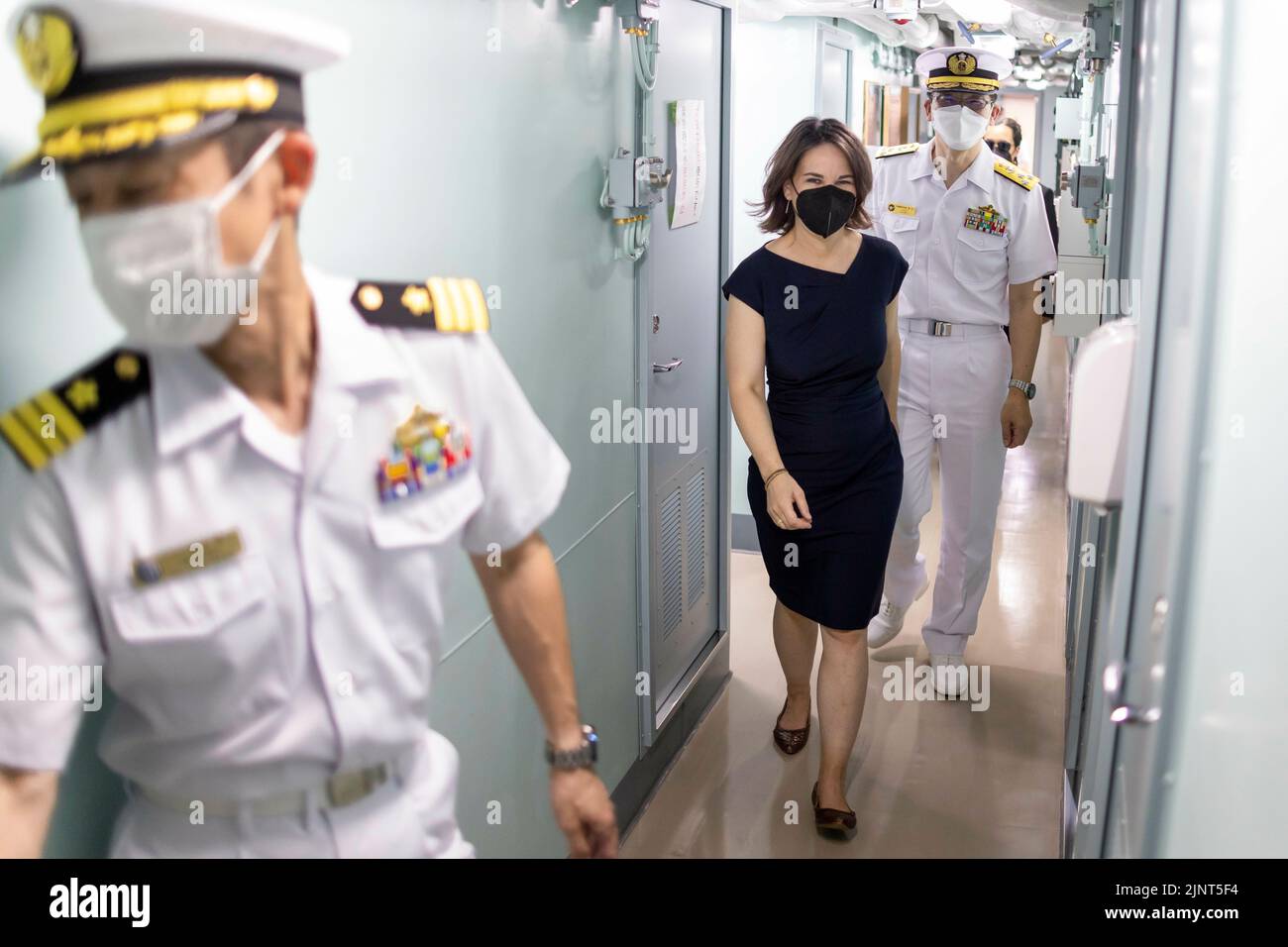 Yokosuka, Japan. 11th July, 2022. Annalena Baerbock (Alliance 90/The