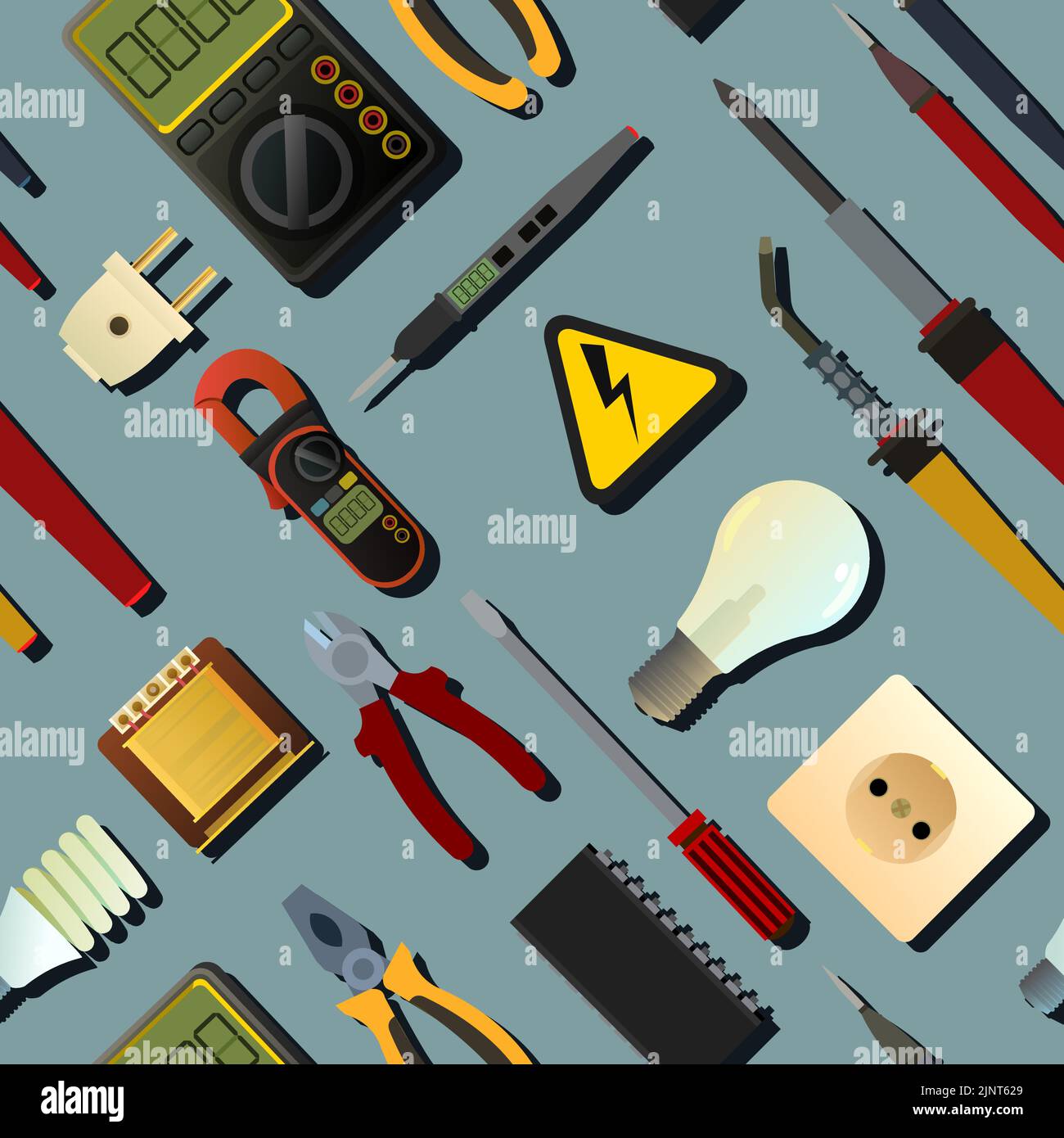 Tools for electrician. Repair of radio electronic and microprocessor