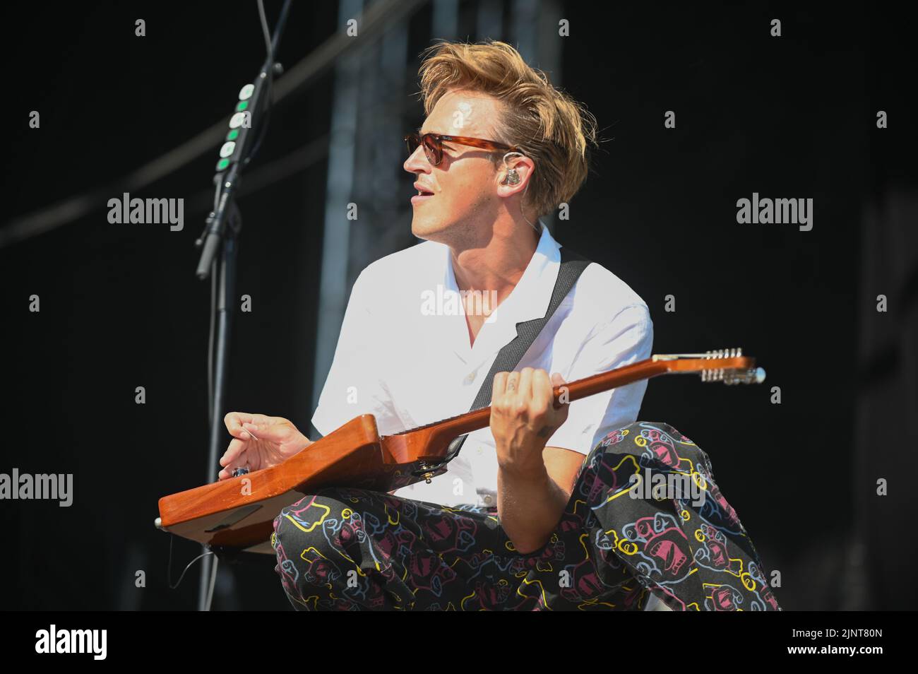August 13, 2022, Docaser, South Yorkshire, U.K: McFly Performing at Doncaster Racecourse , Uk , 13.08.2022 (Credit Image: © Robin Burns/ZUMA Press Wire) Stock Photo