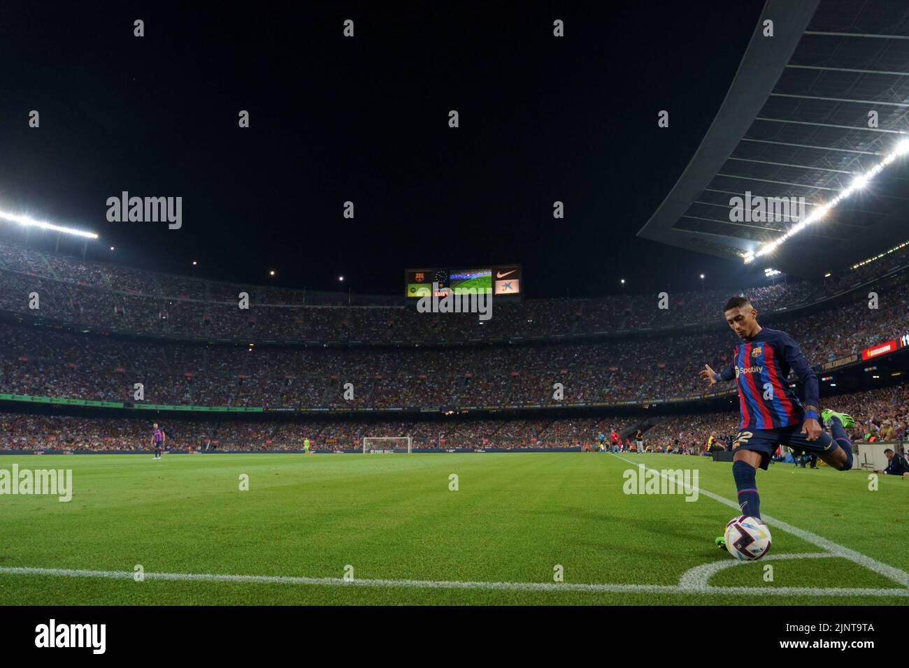 2022 Aug13rd , La Liga, Spain, FC Barcelona vs Rayo Vallecano, Raphinha
