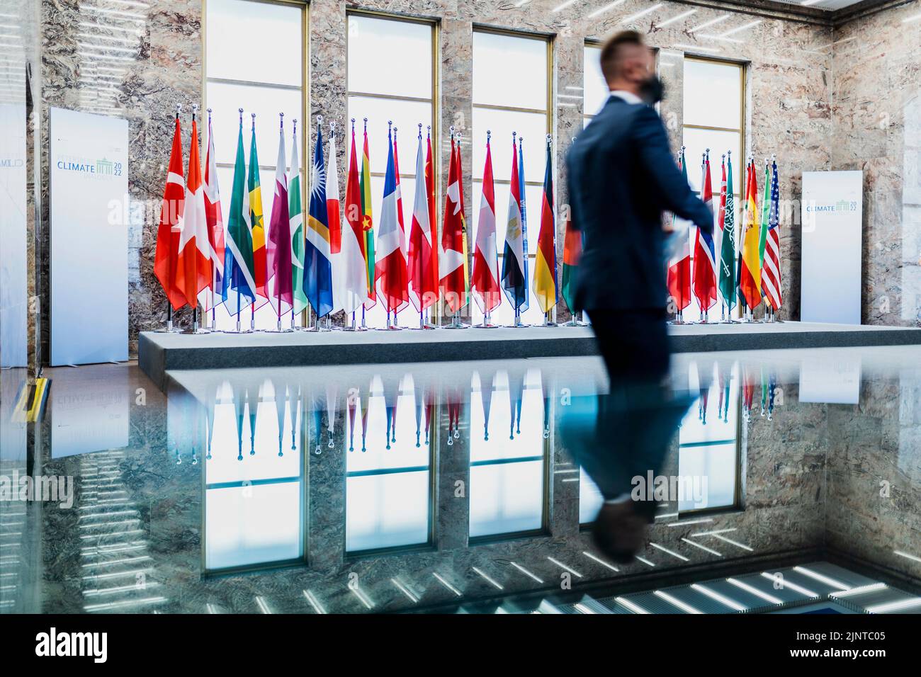 Petersberg climate dialogue at the Federal Foreign Office in Berlin ...