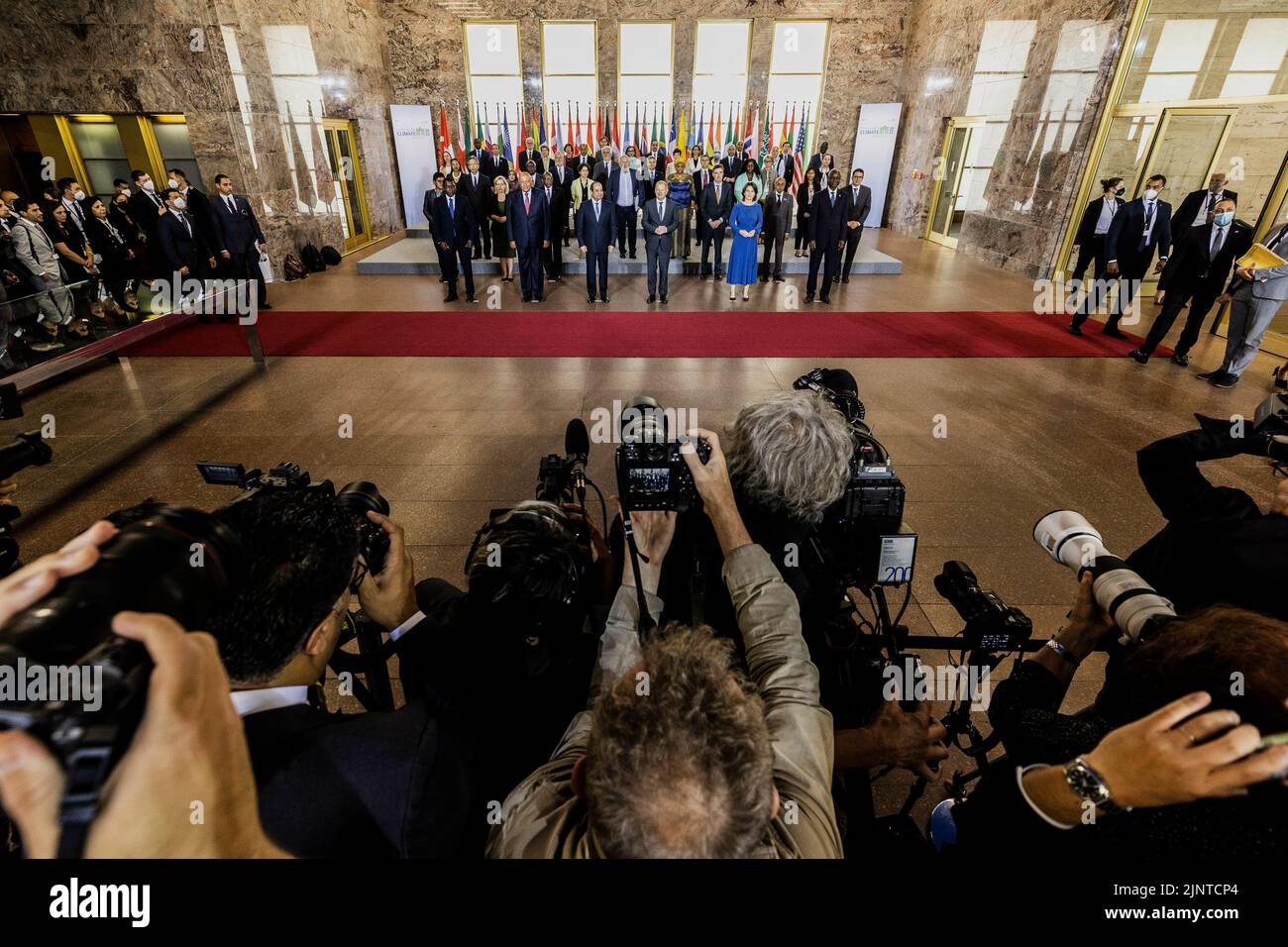 Family photo, taken as part of the Petersberg climate dialogue at the ...