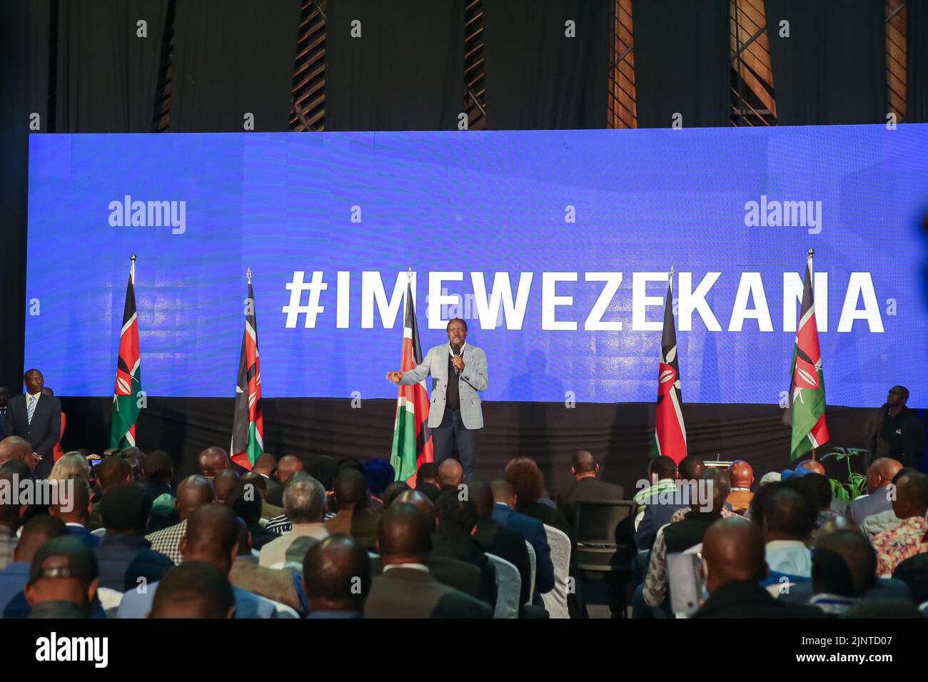 Nairobi, Kenya. 13th Aug, 2022. Former Vice president of Kenya Kalonzo