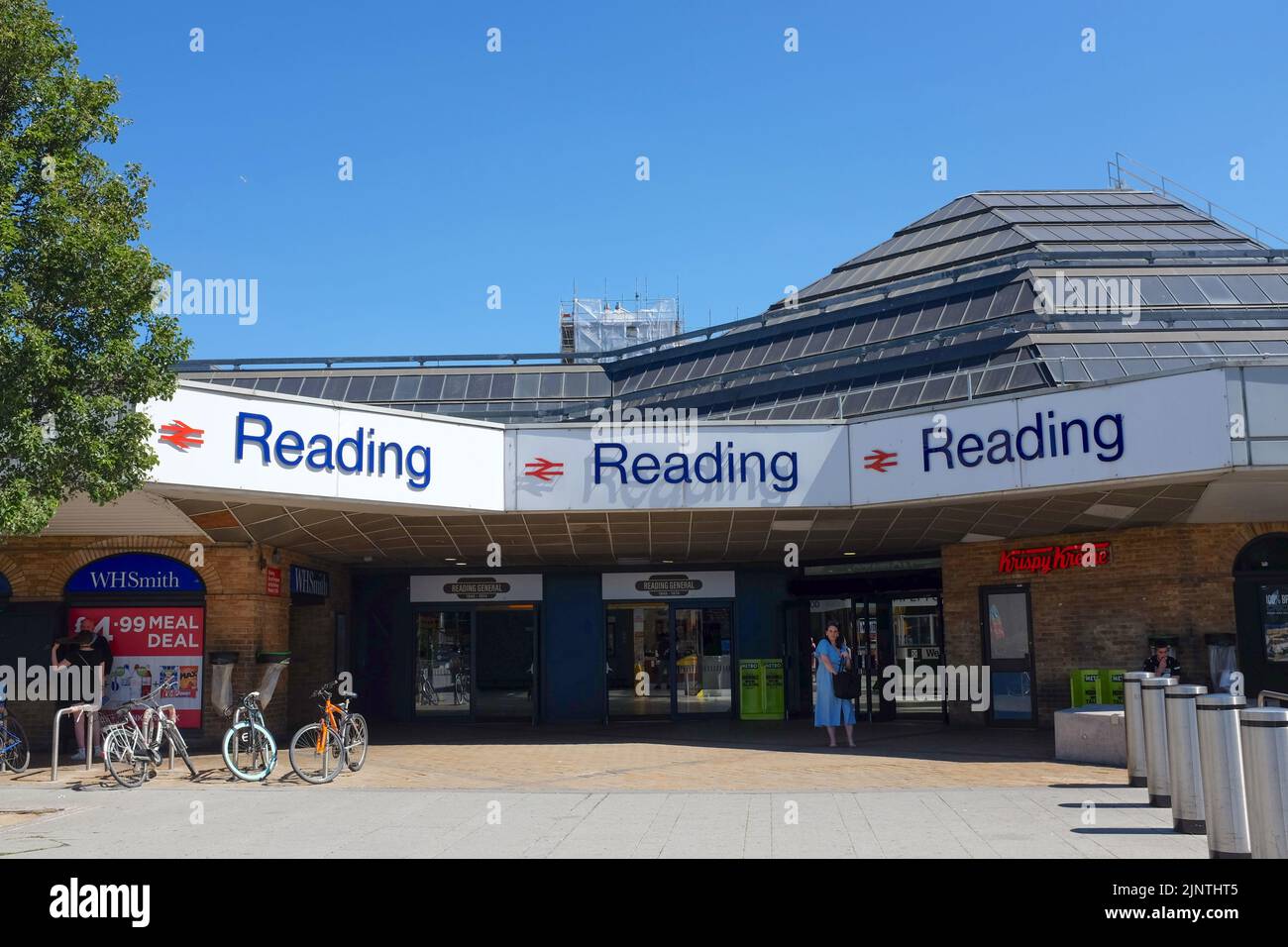 Reading train station in Berkshire, England. Stock Photo