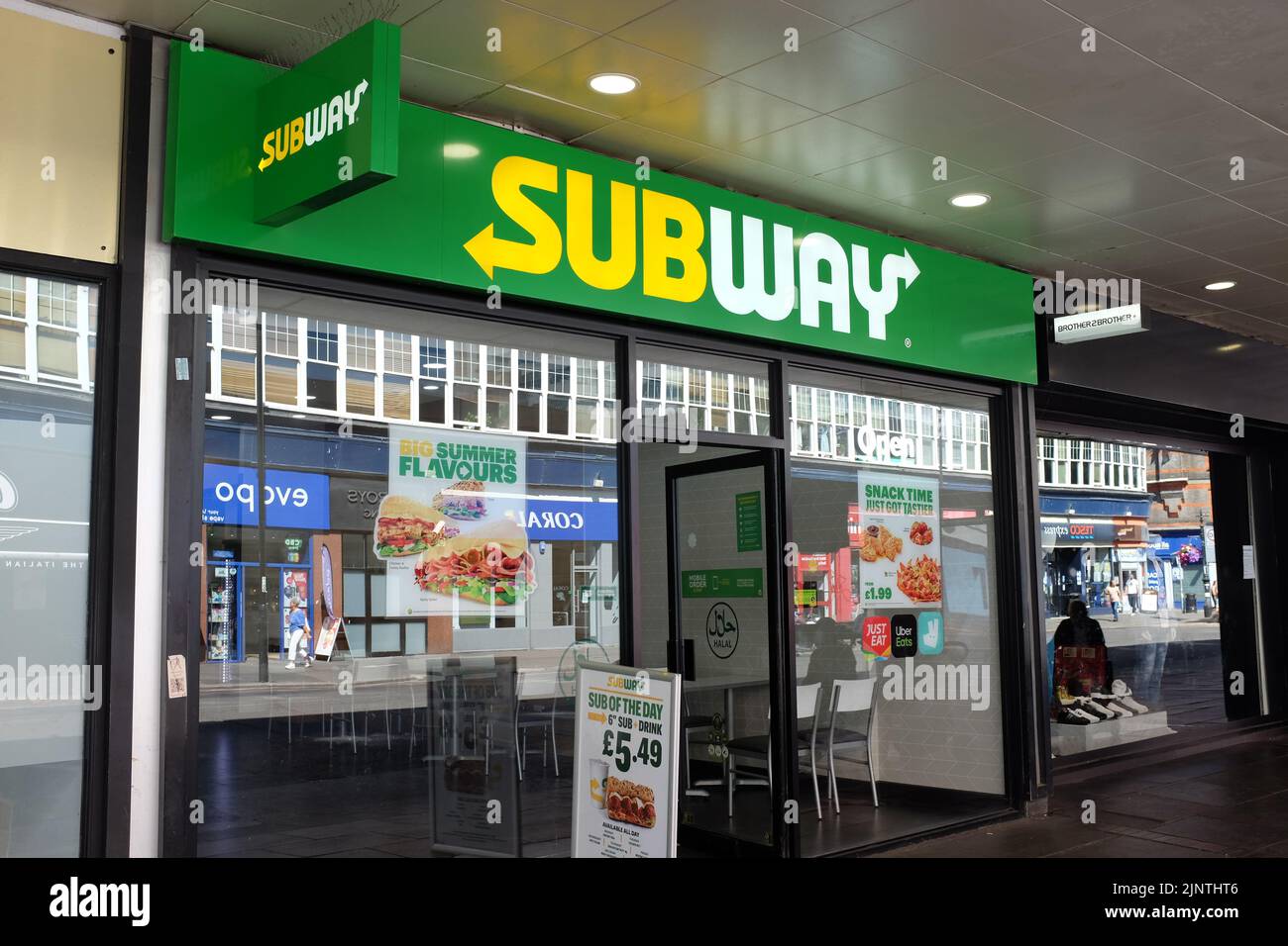 A Subway in Reading, Berkshire, England Stock Photo Alamy