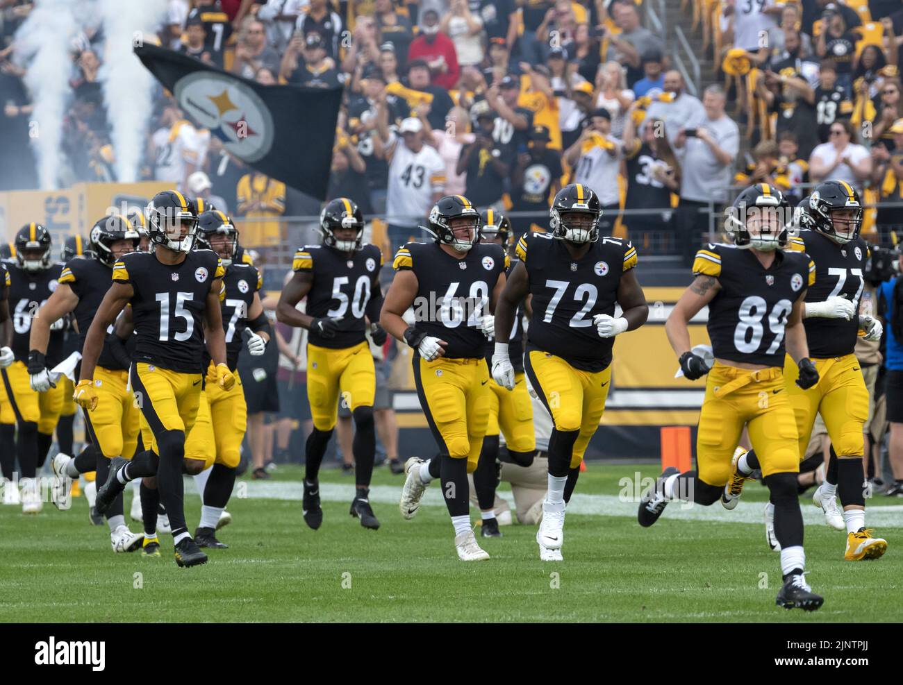 Pittsburgh, United States. 13th Aug, 2022. Pittsburgh Steelers