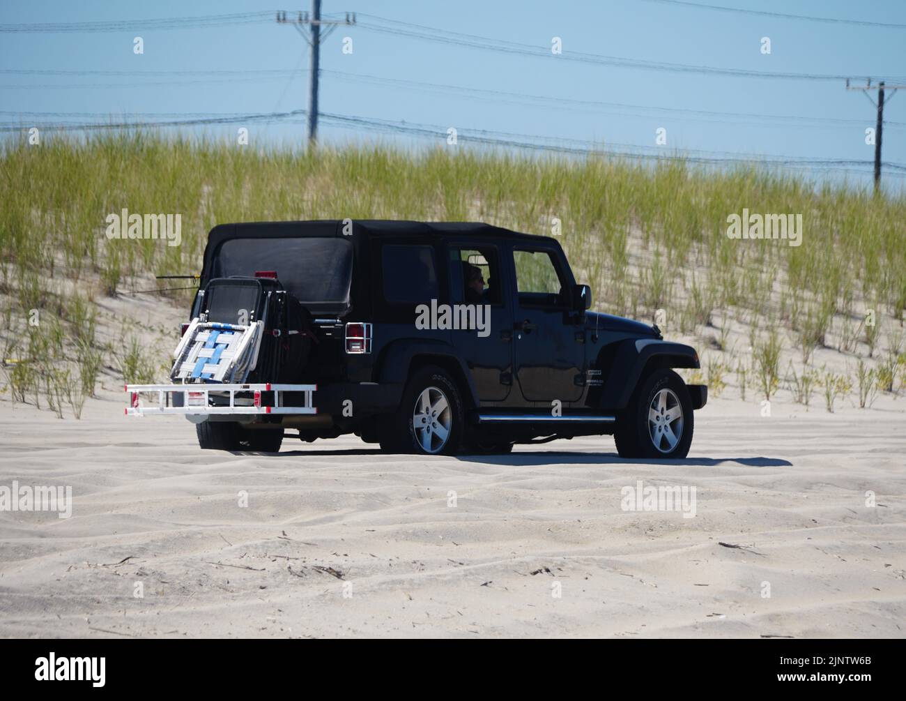 Back jeep wrangler hi-res stock photography and images - Alamy