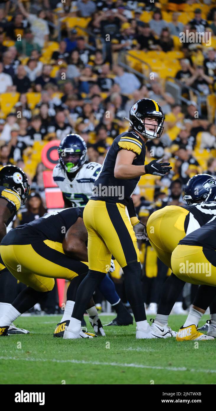 Acrisure Stadium. 13th Aug, 2022. Kenny Pickett 8 during the