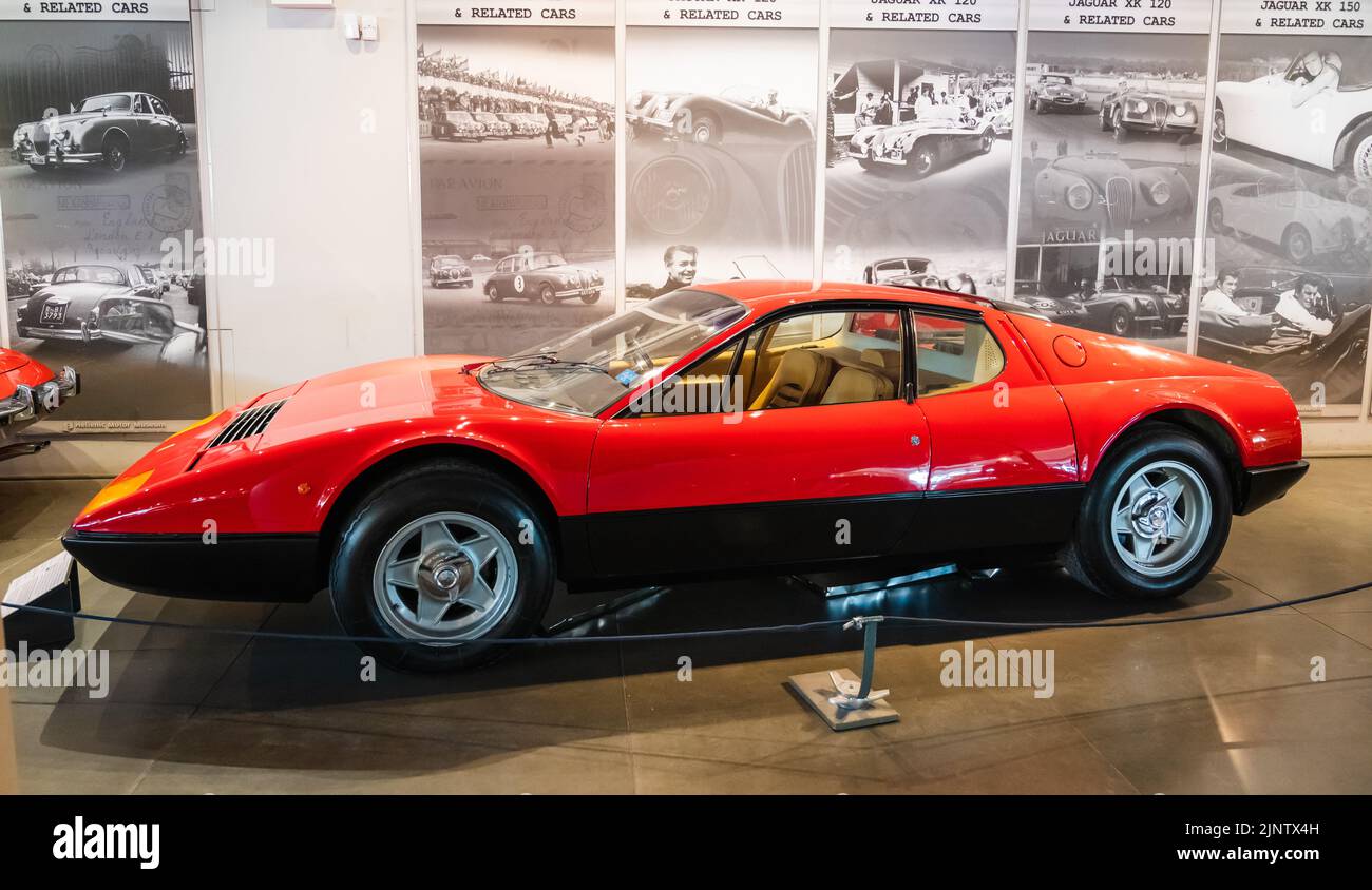 Athens, Greece May 18, 2022. Old classic cars inside the Hellenic