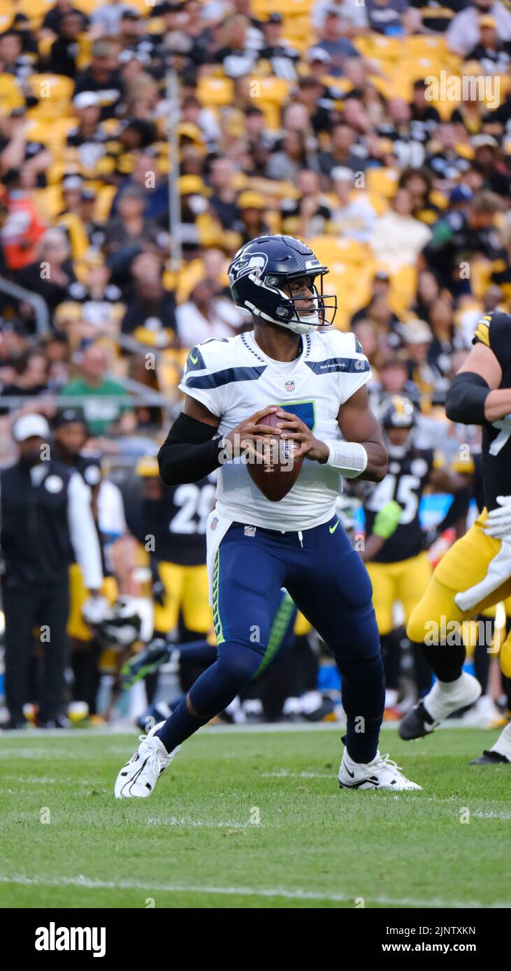 Acrisure Stadium. 13th Aug, 2022. Geno Smith #7 during the Pittsburgh ...