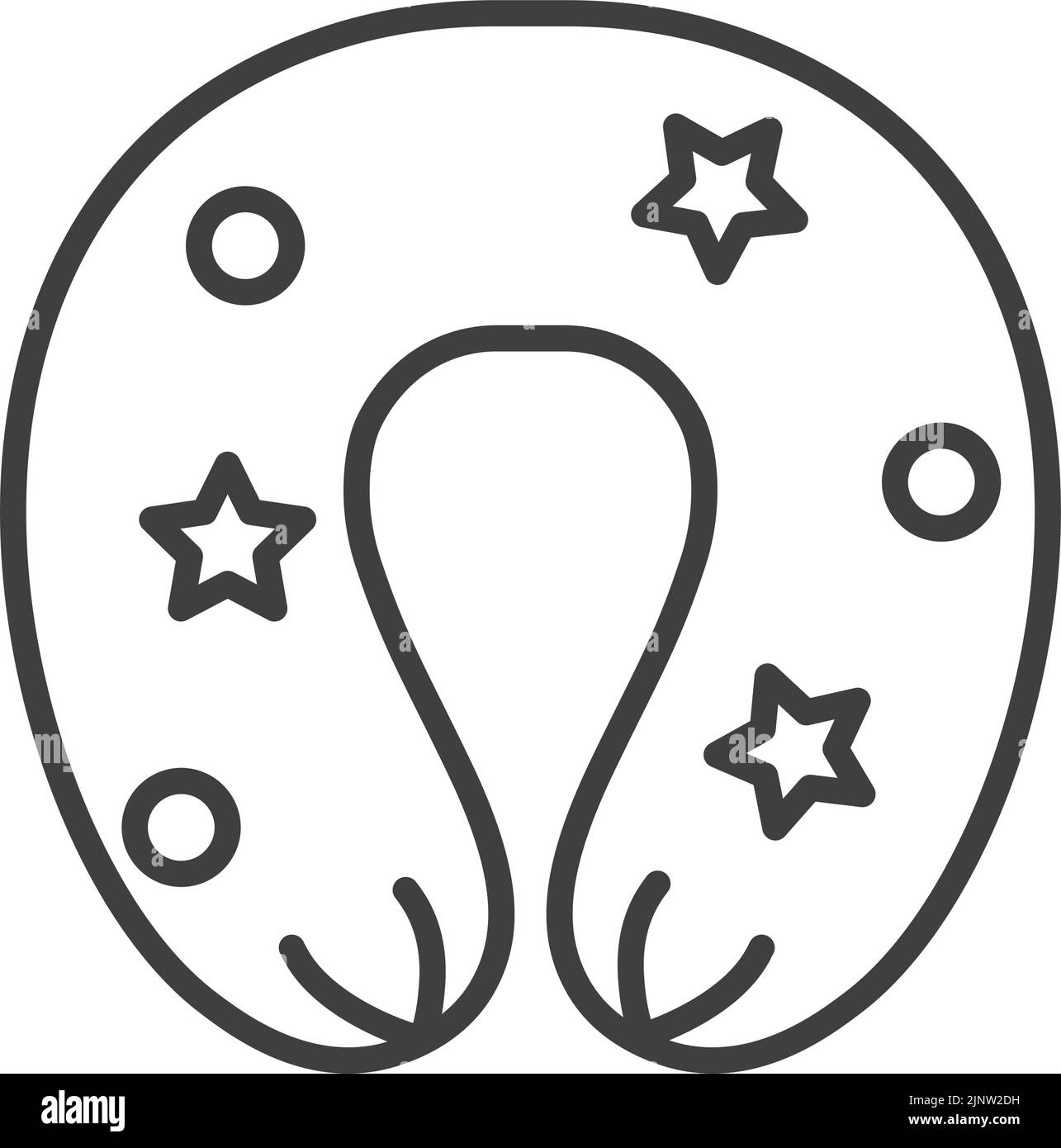 Baby Pillow For Head Childcare Products Vector Stock Vector Image baby-pillow-for-head-childcare-products-vector-stock-vector-image