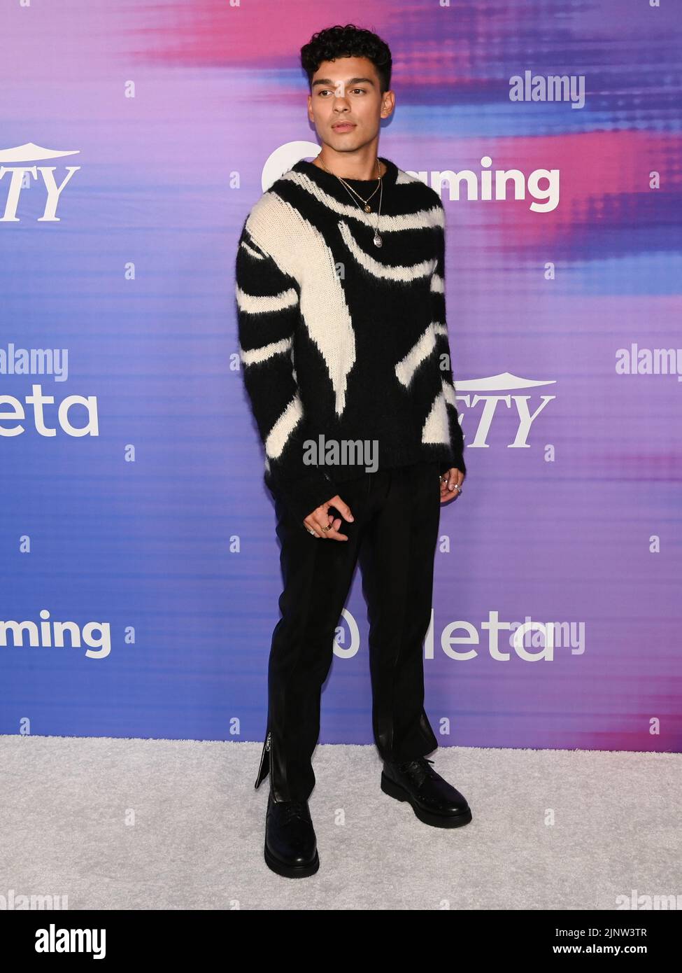 August 11, 2022, Hollywood, California, USA: Anthony Keyvan attends the Variety's 2022 Power Of Young Hollywood Celebration Presented By Facebook Gaming. (Credit Image: © Billy Bennight/ZUMA Press Wire) Stock Photo