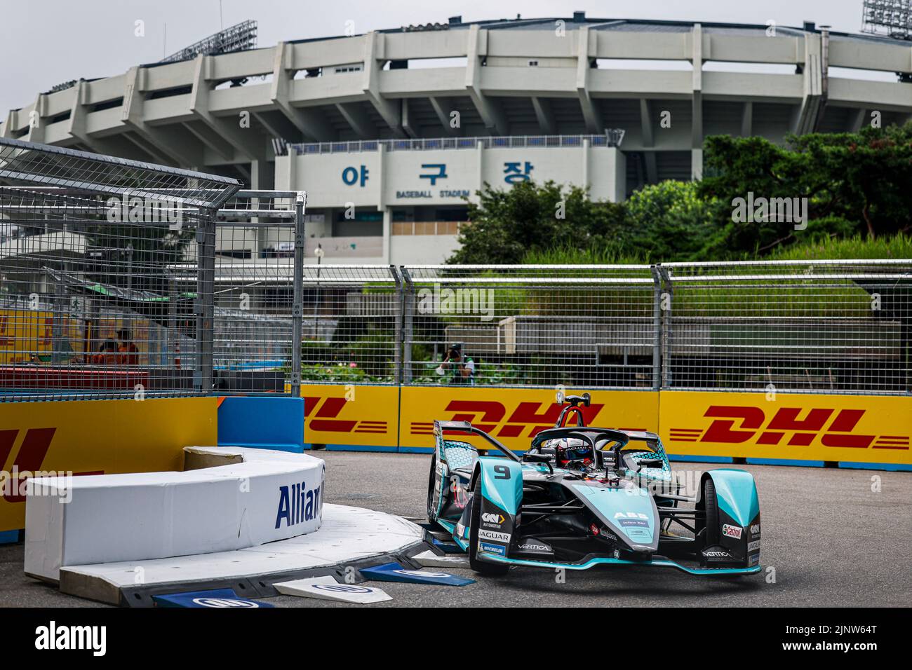 09 Evans Mitch (nzl), Jaguar TCS Racing, Jaguar I-Type 5, action during the 2022 Seoul ePrix, 10th meeting of the 2021-22 ABB FIA Formula E World Championship, on the Seoul Street Circuit from August 12 to 14, in Seoul, South Korea - Photo Julien Delfosse / DPPI Stock Photo
