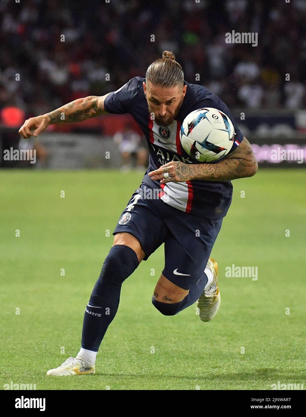 Munich, Germany. 8th Mar, 2023. Sergio Ramos of PSG during the UEFA  Champions League match at Allianz Arena, Munich. Picture credit should  read: Jonathan Moscrop/Sportimage Credit: Sportimage/Alamy Live News Stock  Photo 