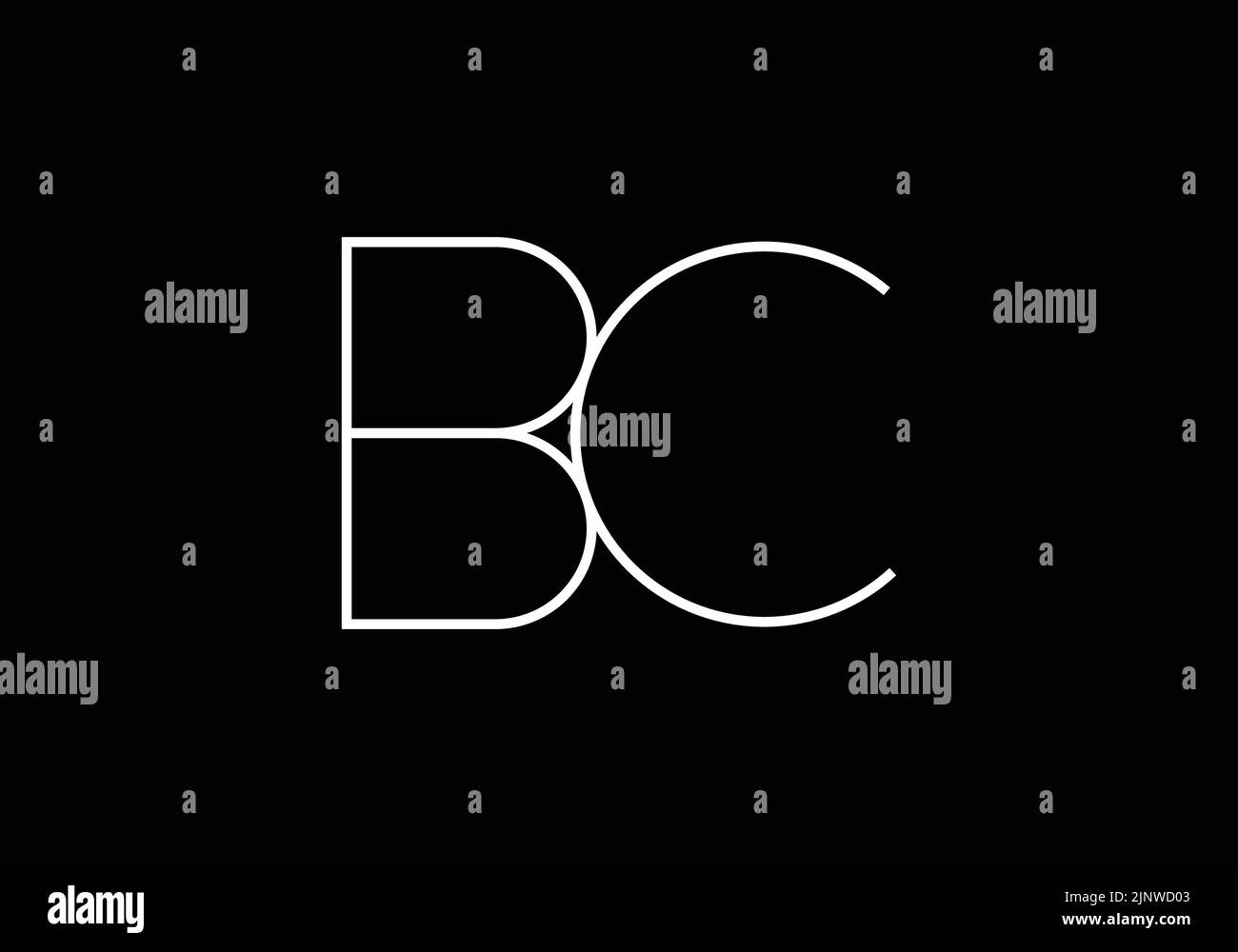 Bc alphabets Stock Vector Images Alamy