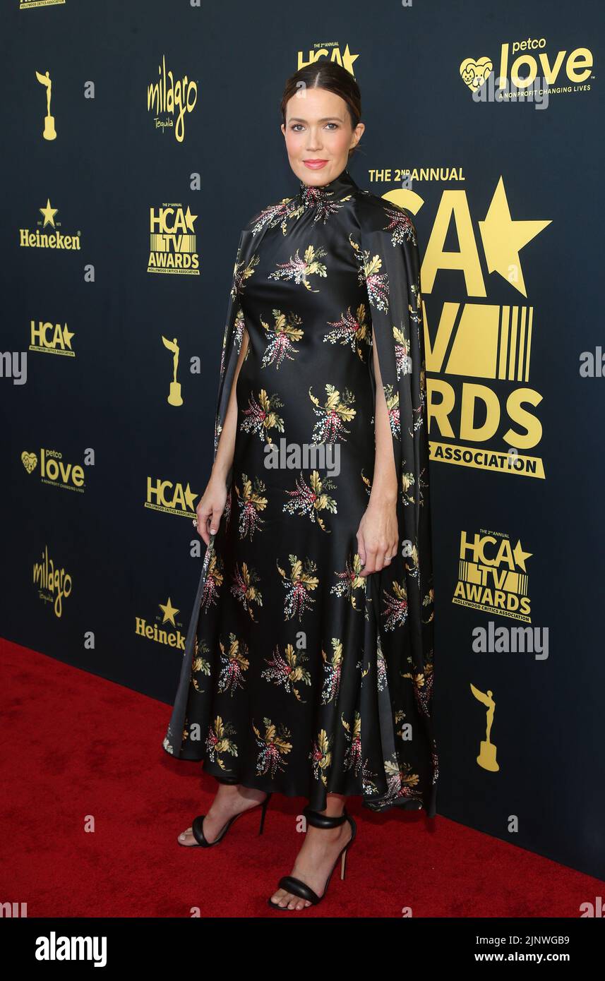 Beverly Hills, California, USA. 13th Aug, 2022. Mandy Moore. 2nd Annual HCA TV Awards held at The Beverly Hilton Hotel in Beverly Hills. Credit: AdMedia Photo via/Newscom/Alamy Live News Stock Photo