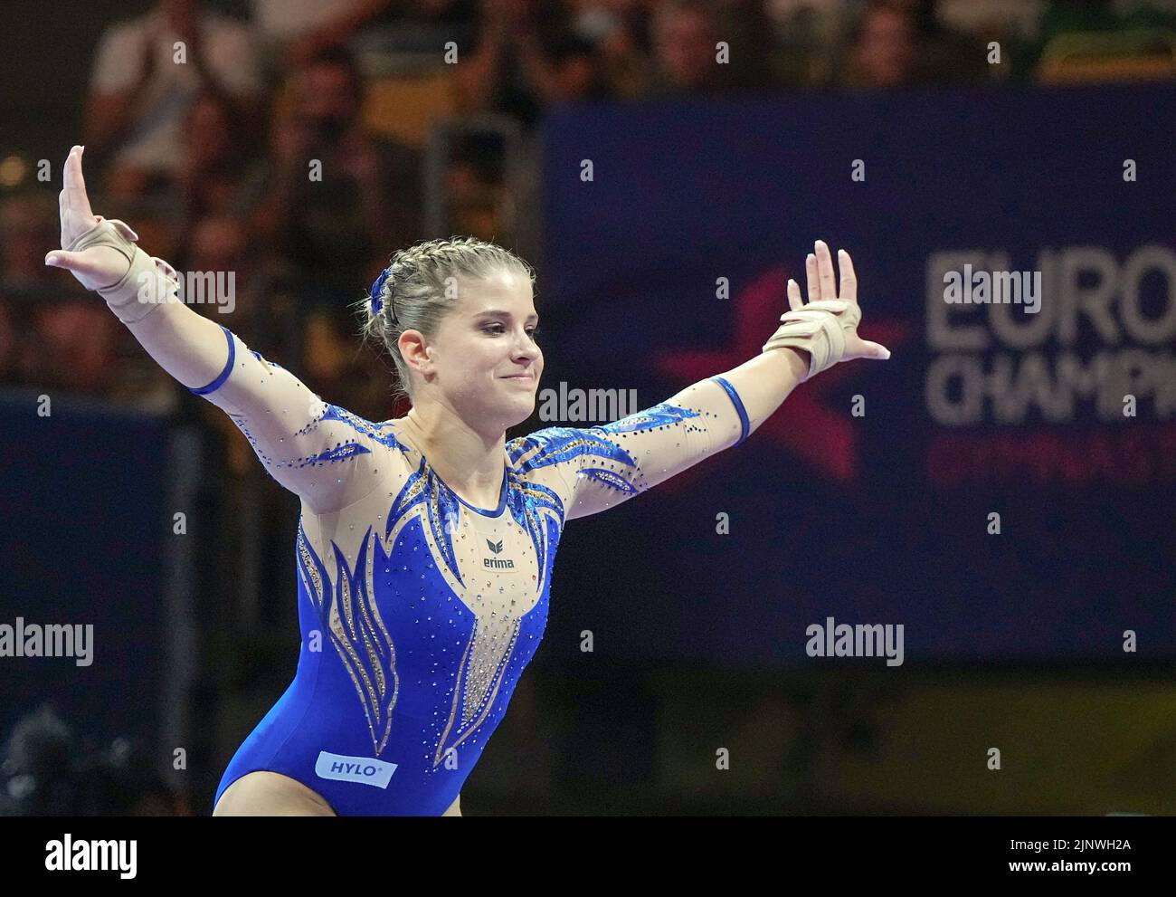 Munich, Germany. 13th Aug, 2022. Gymnastics European Championships