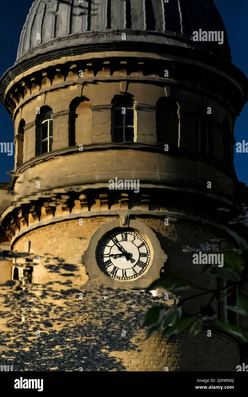 Time passing and industrial times past the construction date 1872 on