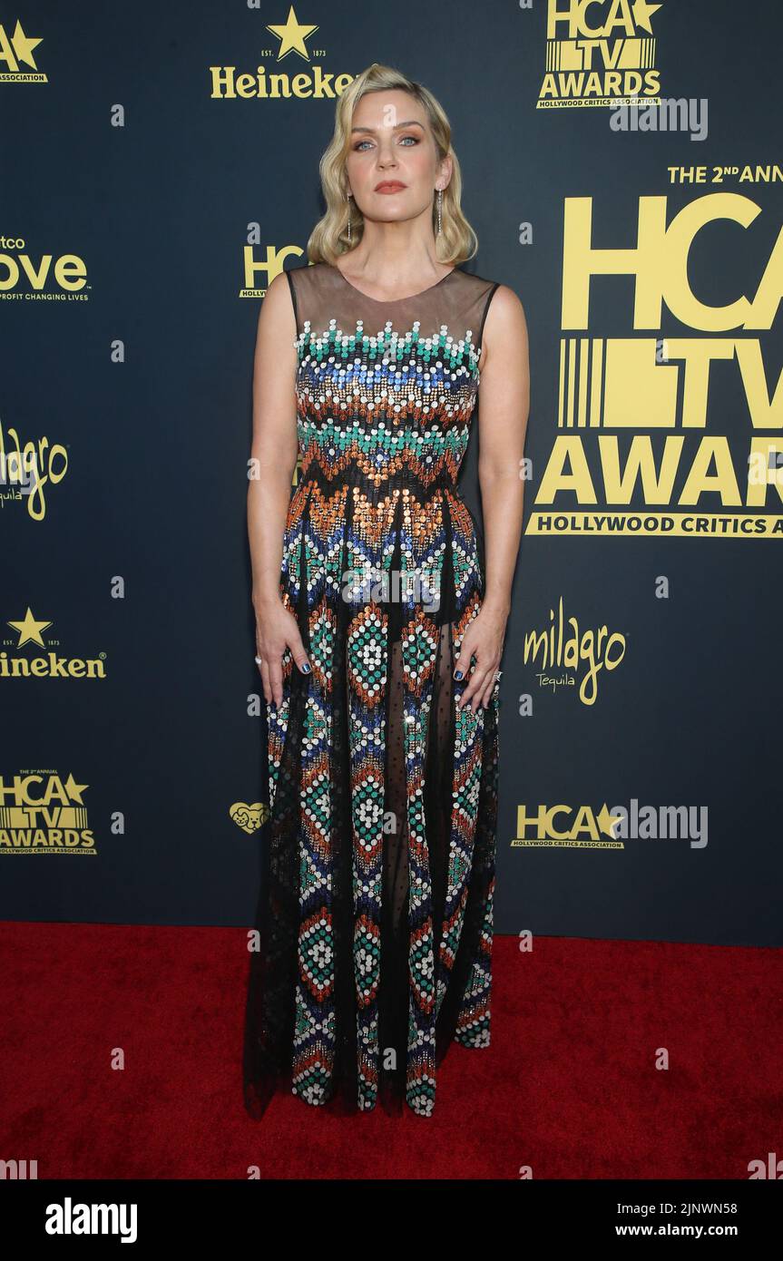 13 August  2022  Beverly Hills, California  - Rhea Seehorn. 2nd Annual HCA TV Awards  held at The Beverly Hilton Hotel  in Beverly Hills. (Credit Image: © Fs/AdMedia via ZUMA Press Wire) Stock Photo