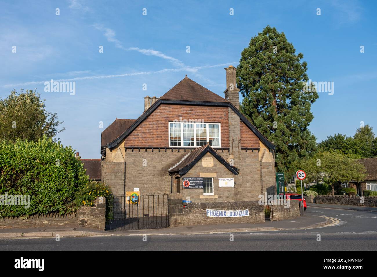 St Anne's Church Hall, Oldland Common, Bristol (Aug22 Stock Photo Alamy