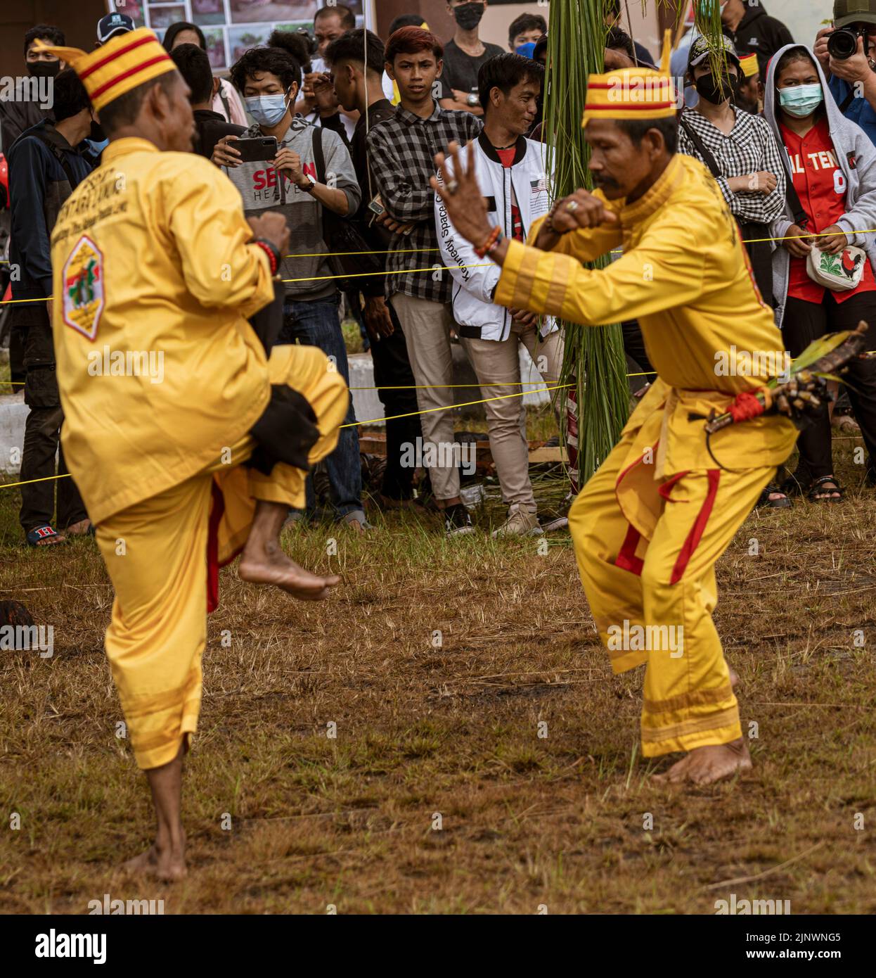 Central Kalamantan, Indonesia, May 20, 2022 Martial Art Pencak