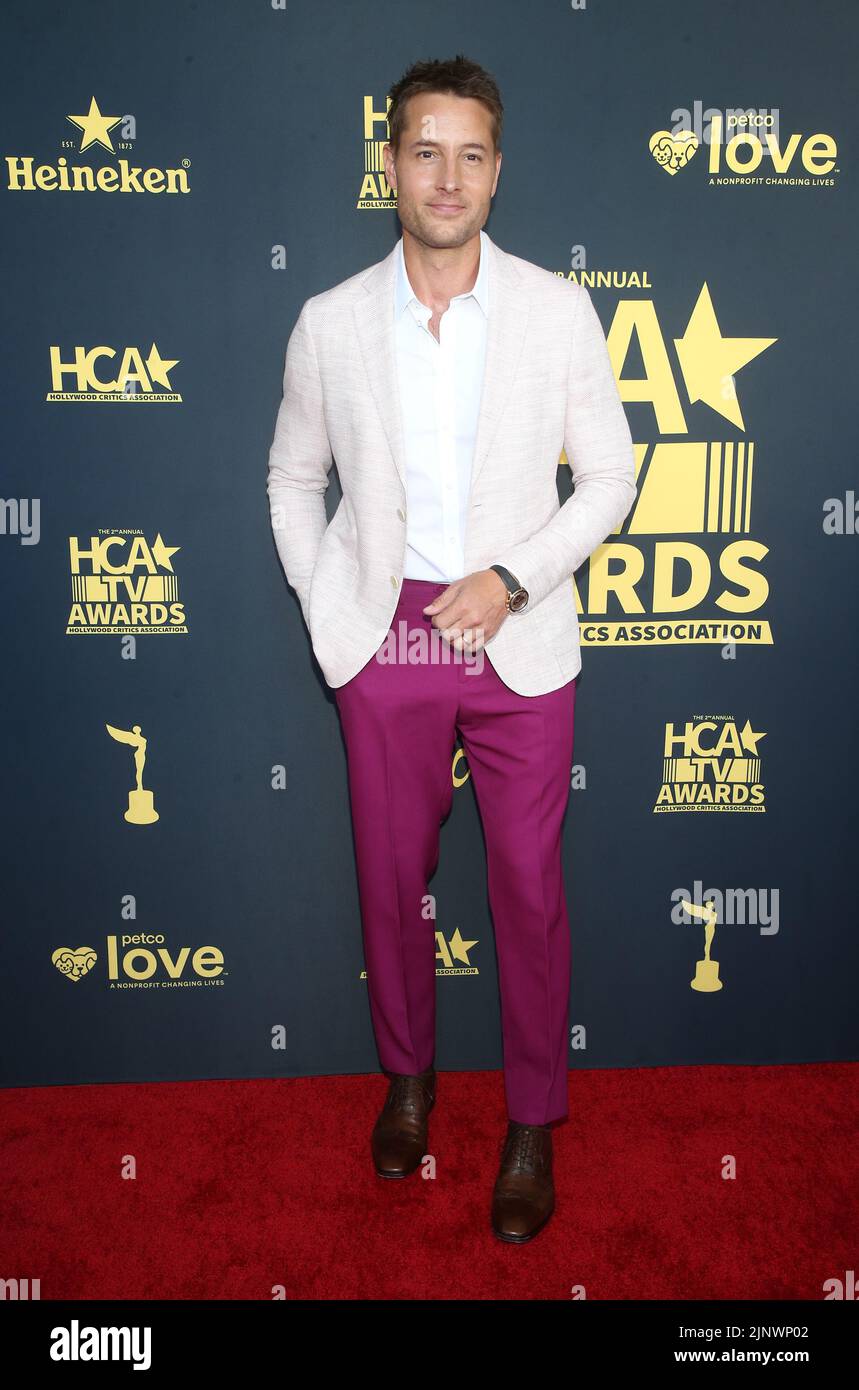 13 August  2022  Beverly Hills, California  -  Justin Hartley. 2nd Annual HCA TV Awards  held at The Beverly Hilton Hotel  in Beverly Hills. (Credit Image: © Fs/AdMedia via ZUMA Press Wire) Stock Photo