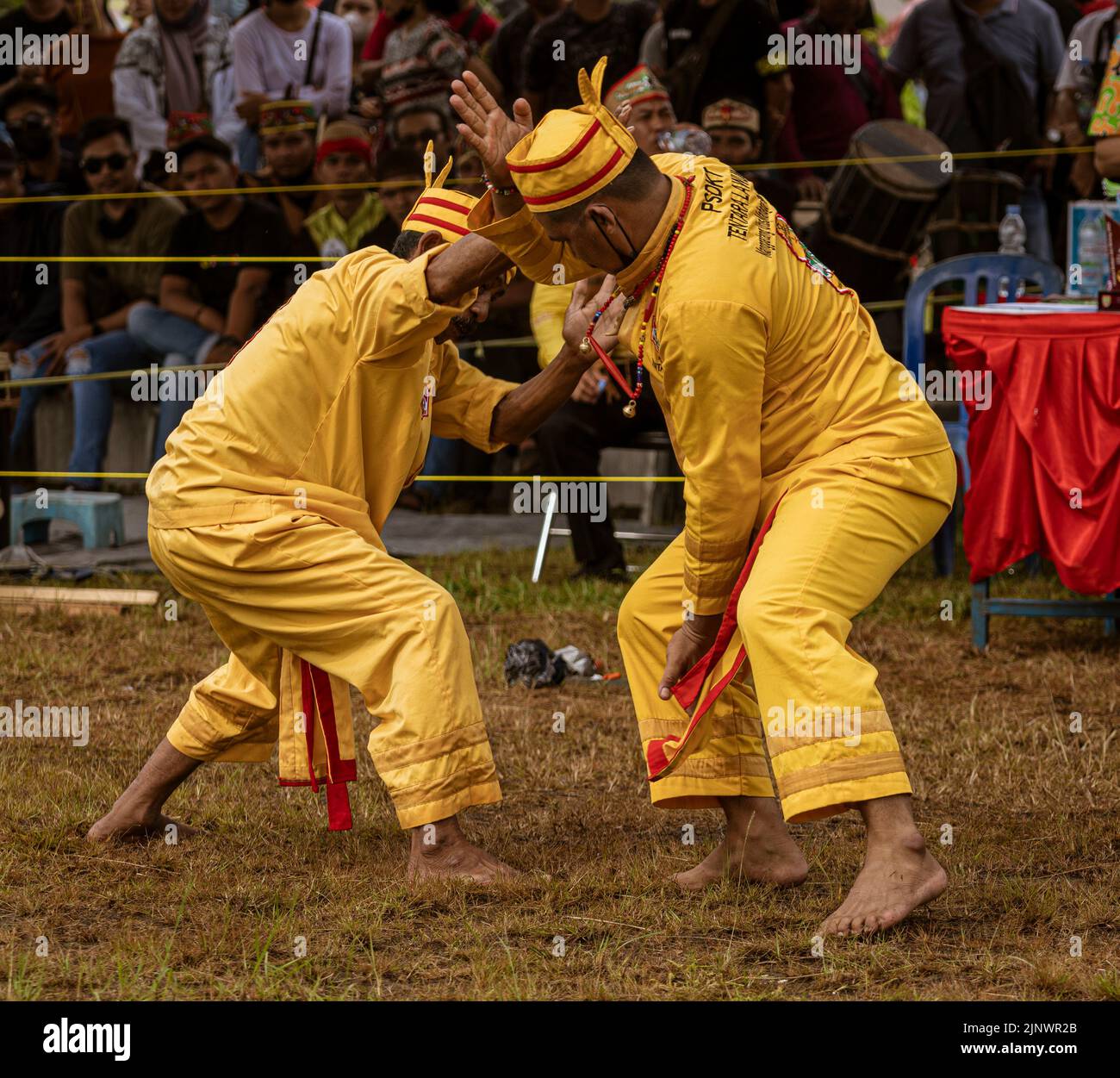 Central Kalamantan, Indonesia, May 20, 2022 Martial Art Pencak