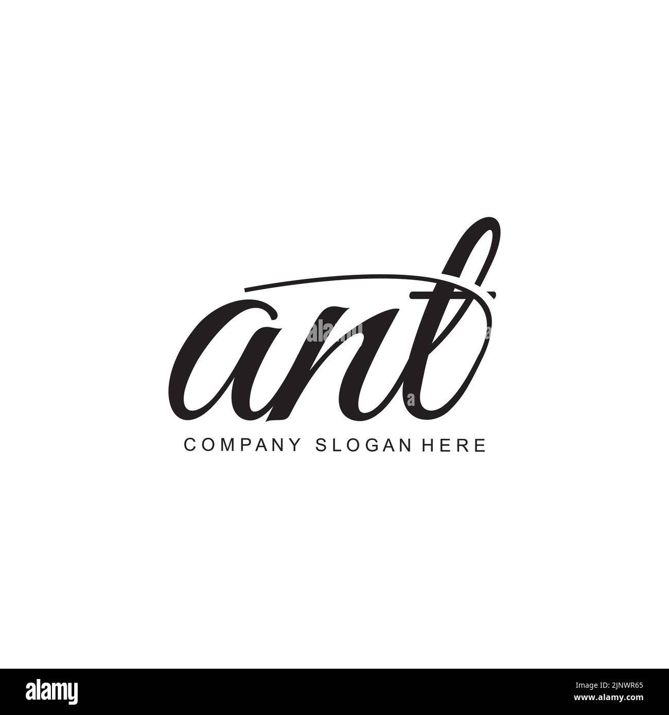 Ant Logo Design, Team and Compact Working Animals vector illustration Stock Vector