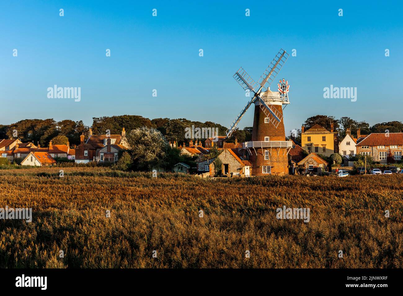 Cley Windmill; Norfolk; UK Stock Photo