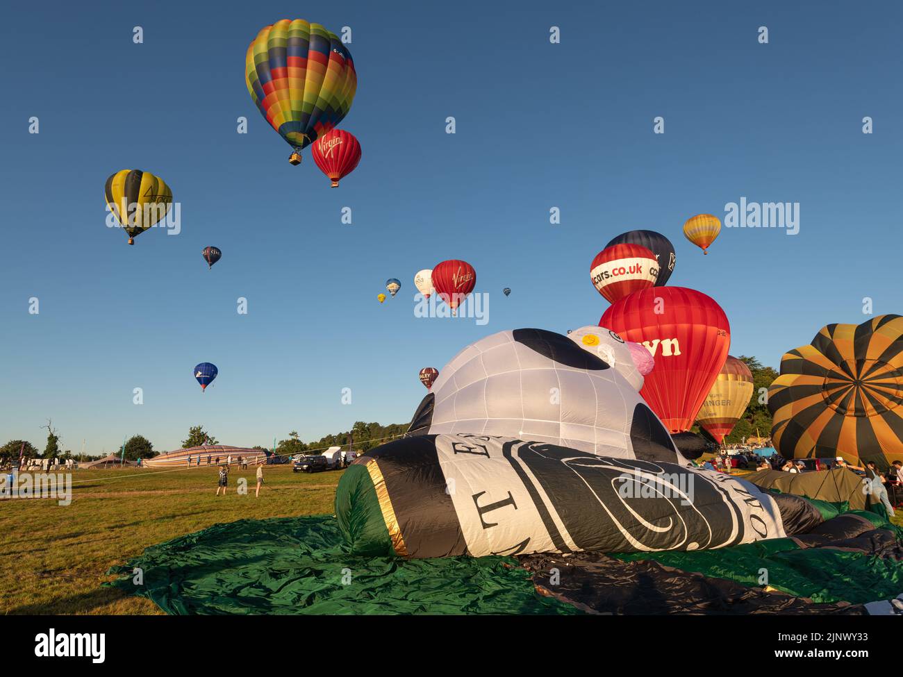 Bristol Balloon Fiesta, 2022 Stock Photo
