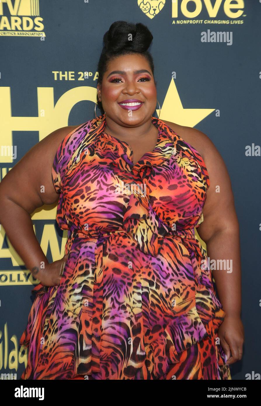 13 August  2022  Beverly Hills, California  - DulcÃ© Sloan,. 2nd Annual HCA TV Awards  held at The Beverly Hilton Hotel  in Beverly Hills. (Credit Image: © Fs/AdMedia via ZUMA Press Wire) Stock Photo