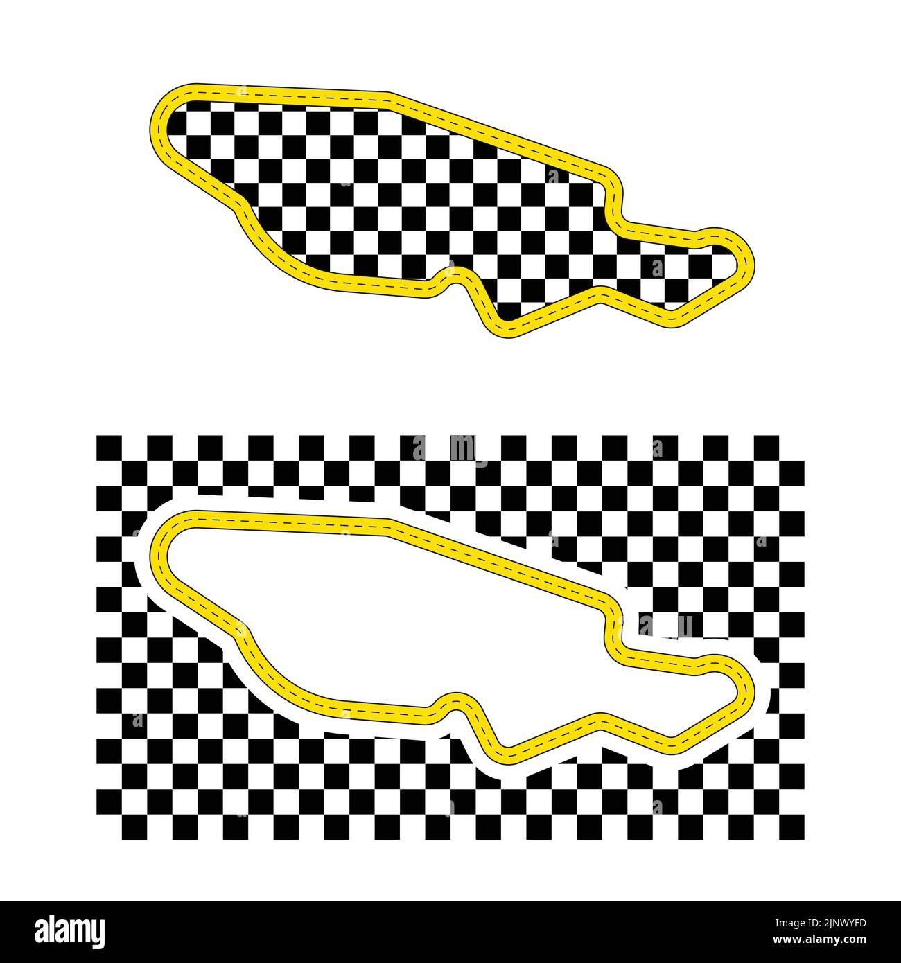 Flag sport race track banners Stock Vector Image & Art Alamy